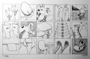 Pagter tegning